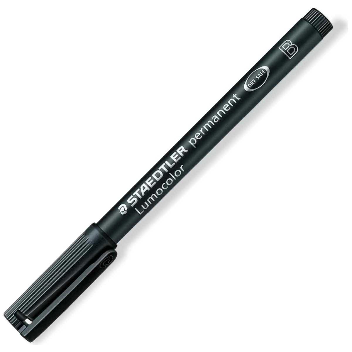 STAEDTLER Folienstift Lumocolor 314 B 1-2,5mm permanent schwarz