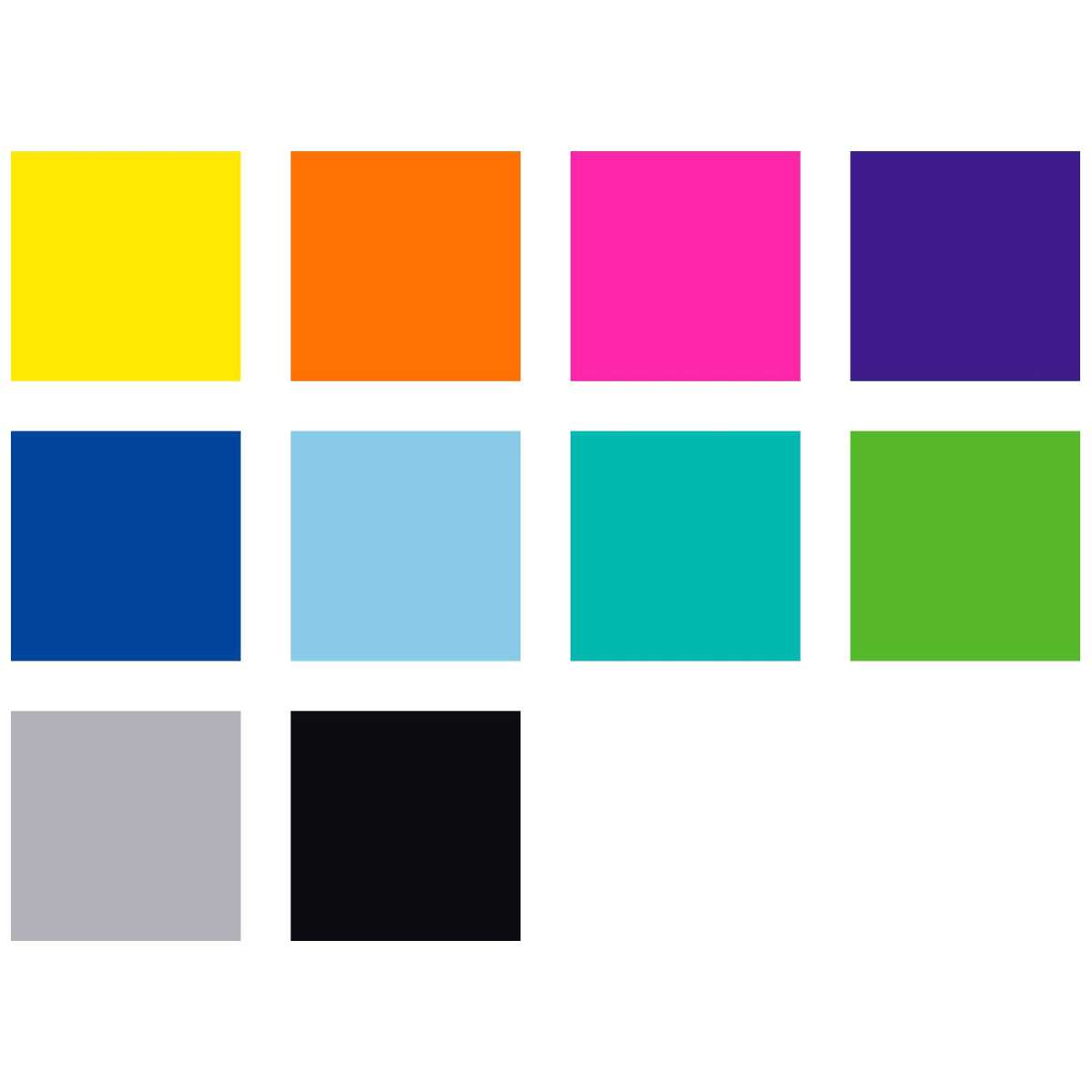 STAEDTLER Folienstift F 318 Lumocolor permanent 10 Stück -SONDERFARBEN-