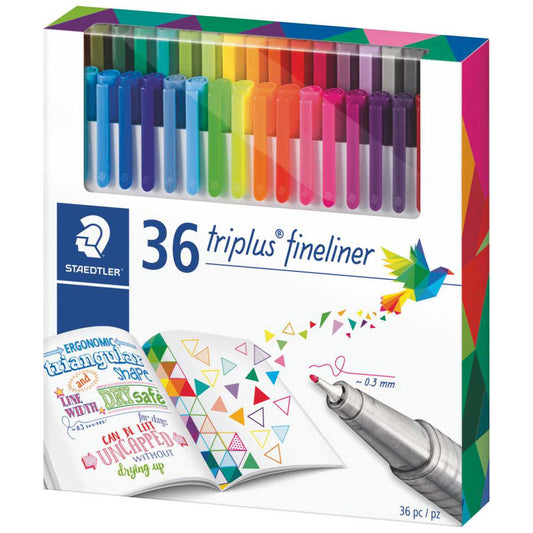 STAEDTLER Fineliner triplus 334C36 0,3mm 36 Farben