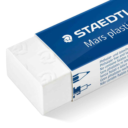 STAEDTLER Radiergummi für Tinte + Bleistifte blau/weiß