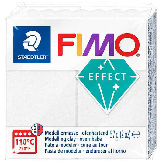 STAEDTLER Modelliermasse Fimo effect 57g 8010-002 galaxy weiß