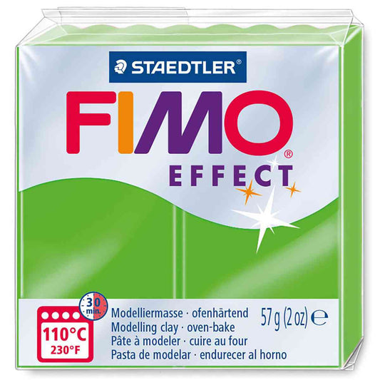 STAEDTLER Modelliermasse Fimo effect neon 57g 8010-501 grün