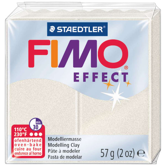 STAEDTLER Modelliermasse Fimo effect 57g 8020-08 perlmutt metallic