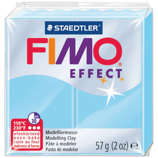 STAEDTLER Modelliermasse Fimo effect 57g 8020-305 aqua