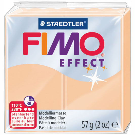 STAEDTLER Modelliermasse Fimo effect 57g 8020-405 pfirsich