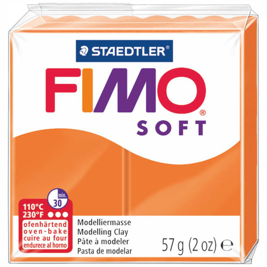 STAEDTLER Modeliermasse Fimo soft 57g 8020-42 mandarine