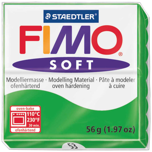 STAEDTLER Modelliermasse Fimo soft 57g 8020-53 tropischgrün