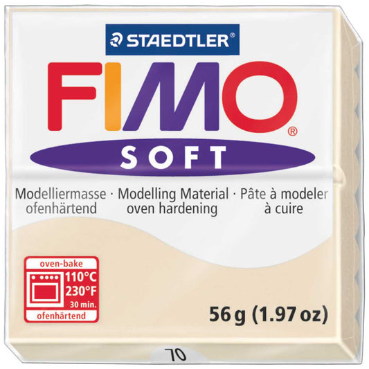 STAEDTLER Modelliermasse Fimo soft 57g 8020-70 sahara