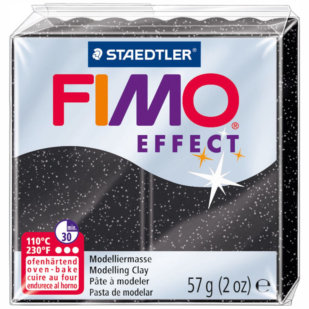 STAEDTLER Modelliermasse Fimo effect 57g 8010-903 sternenstaub