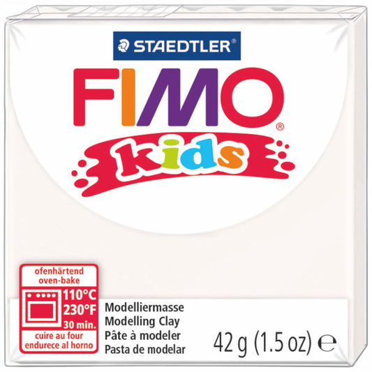 STAEDTLER Modelliermasse Fimo kids 42g 8030-0 weiß