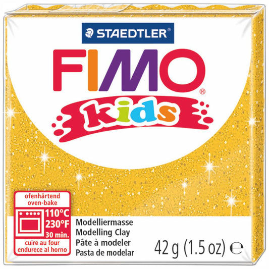 STAEDTLER Modelliermasse Fimo kids 42g 8030-112 gold glitter