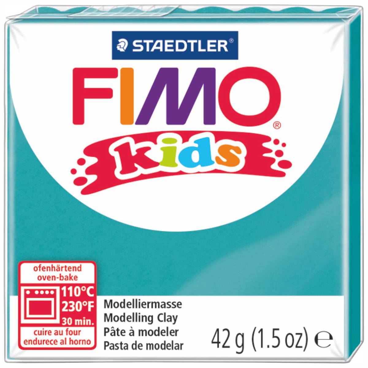 STAEDTLER Modelliermasse Fimo kids 42g 8030-39 türkis