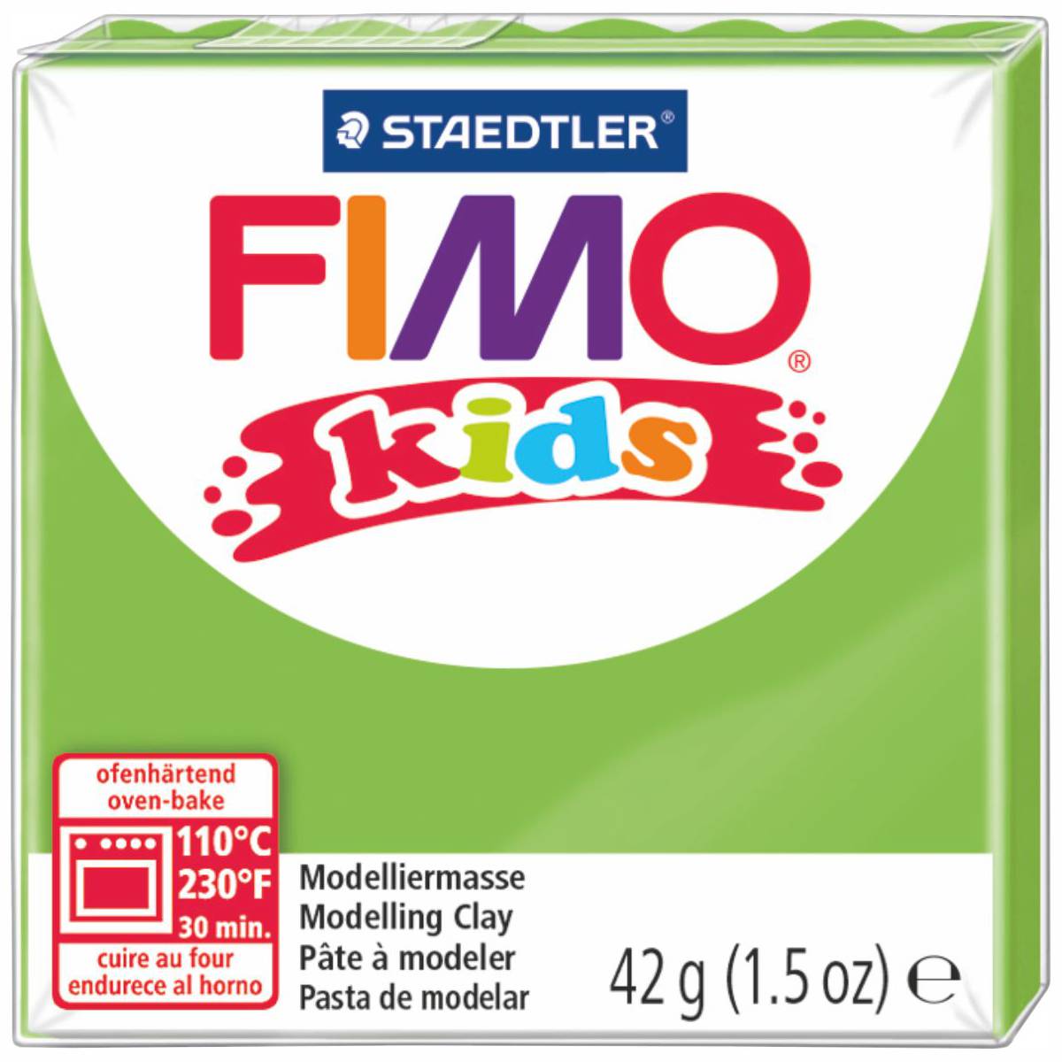 STAEDTLER Modelliermasse Fimo kids 42g 8030-51 hellgrün