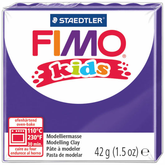STAEDTLER Modelliermasse Fimo kids 42g 8030-6 lila