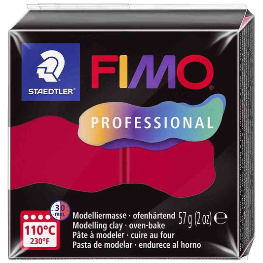 STAEDTLER Modelliermasse Fimo prof. 57g 8040-29 karmin