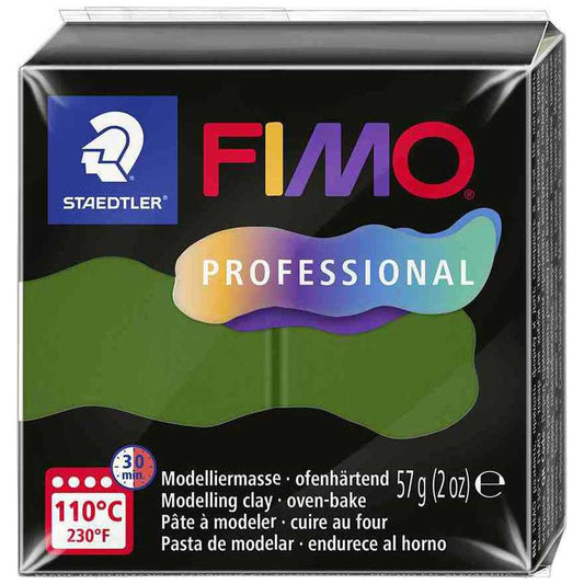 STAEDTLER Modelliermasse Fimo prof. 57g 8040-57 blattgrün