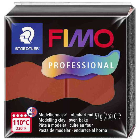 STAEDTLER Modelliermasse Fimo prof. 57g 8040-74 terrakotta