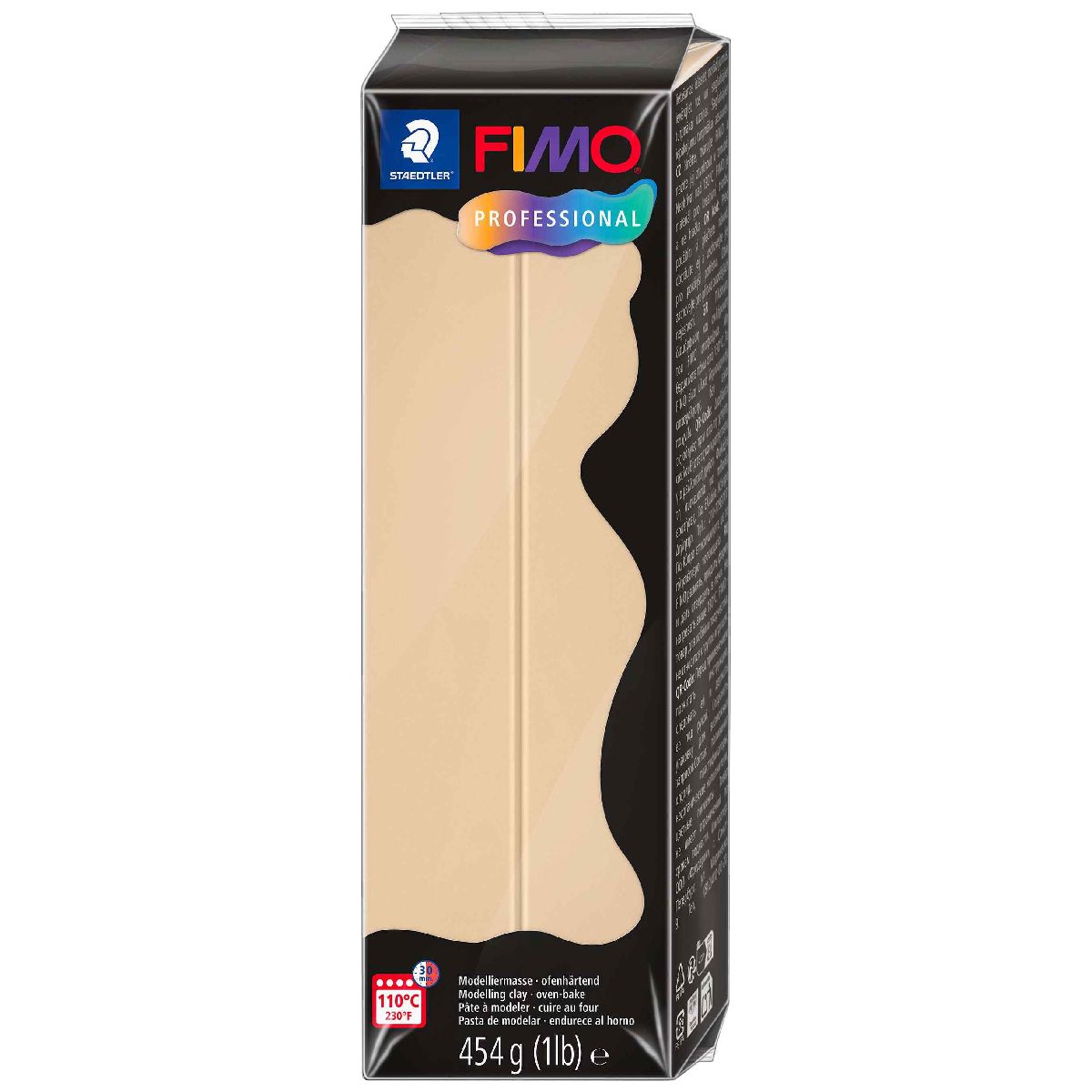 STAEDTLER Modelliermasse Fimo professional Doll Art 454g champagner 8041-02
