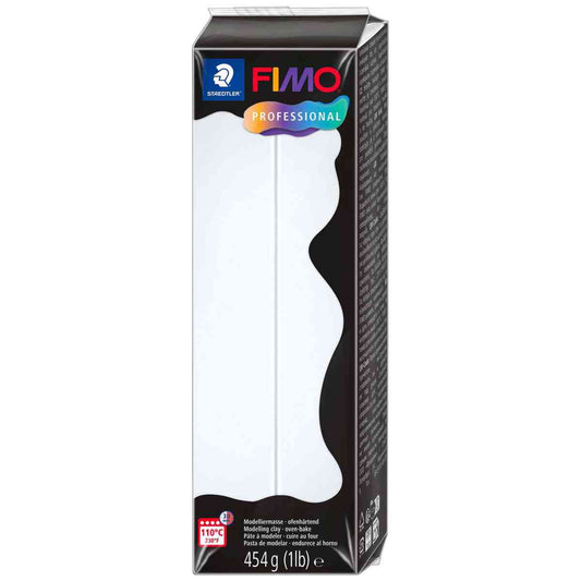 STAEDTLER Modelliermasse Fimo professional Doll Art 454g weiß 8041-0