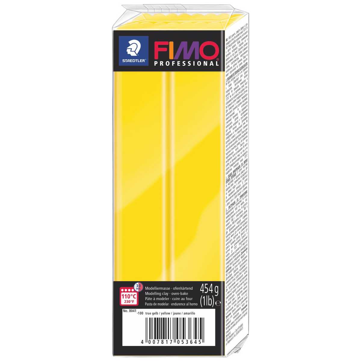 STAEDTLER Modelliermasse Fimo professional Doll Art 454g reingelb 8041-100