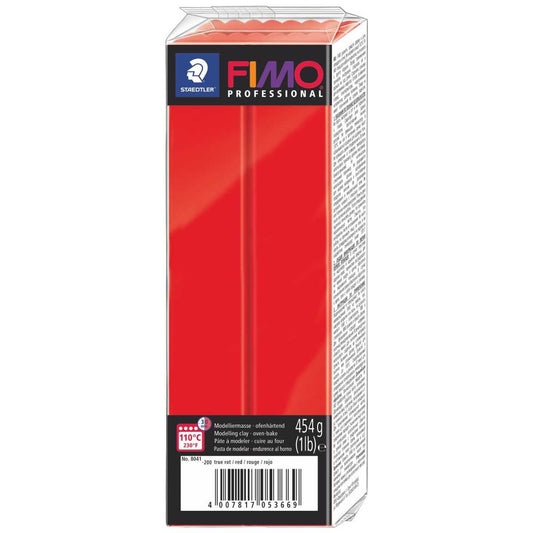 STAEDTLER Modelliermasse Fimo professional Doll Art 454g reinrot 8041-200
