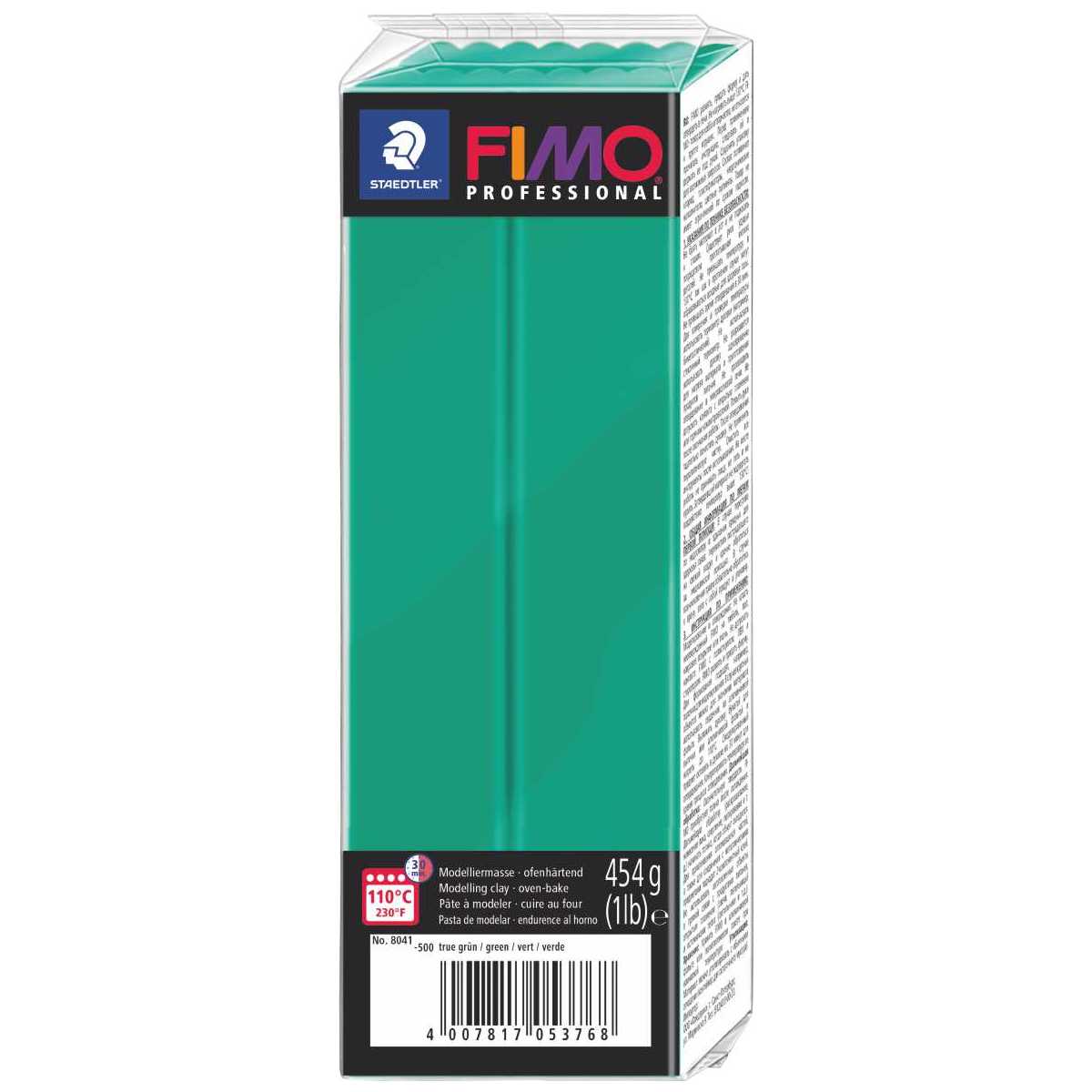 STAEDTLER Modelliermasse Fimo professional Doll Art 454g reingrün 8041-500