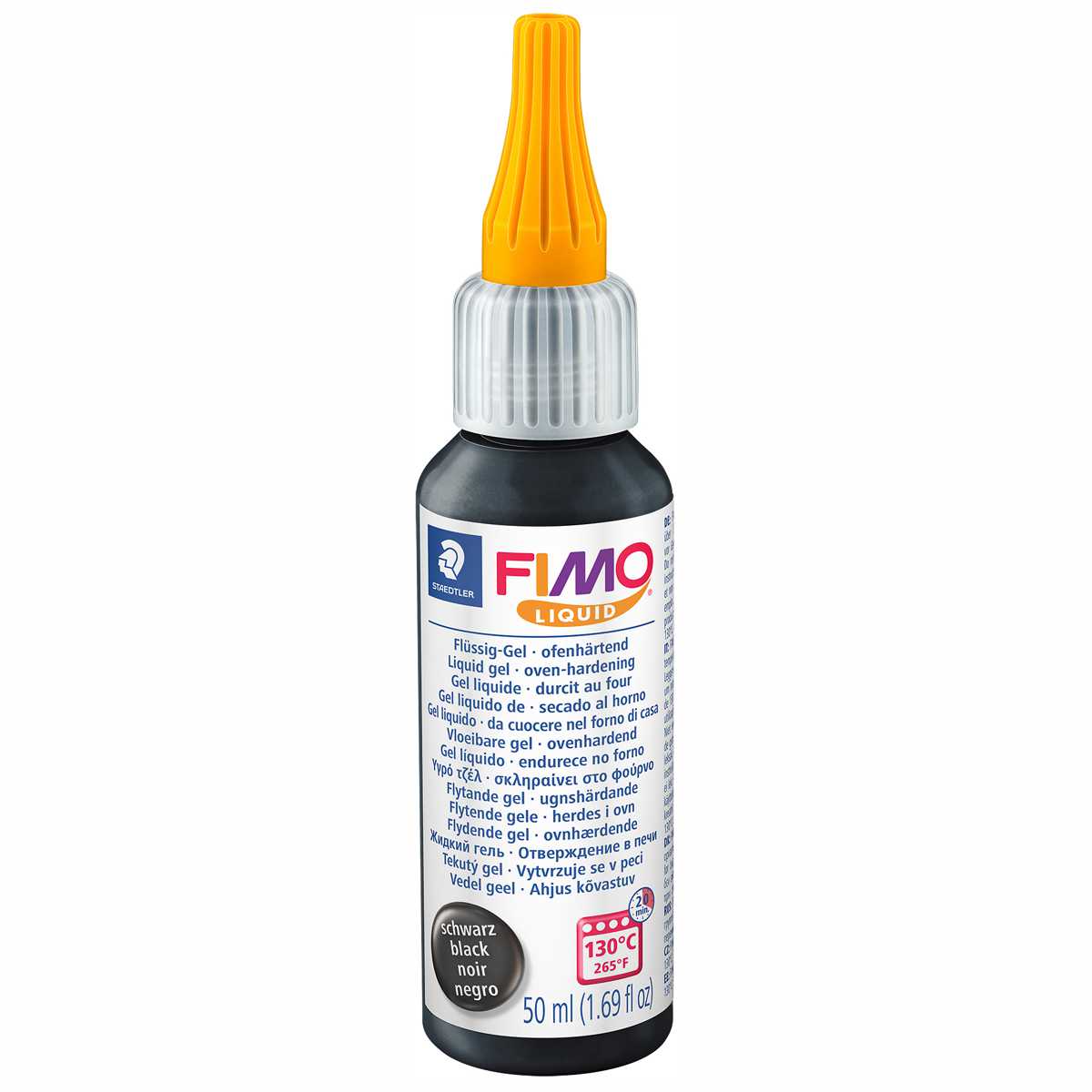 STAEDTLER Deko Gel Fimo liquid 50ml schwarz