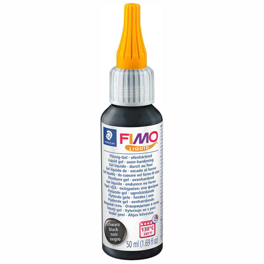 STAEDTLER Deko Gel Fimo liquid 50ml schwarz
