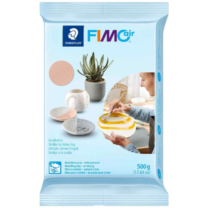 STAEDTLER Modelliermasse lufthärtend FIMOair 8100 blassrosa 500g