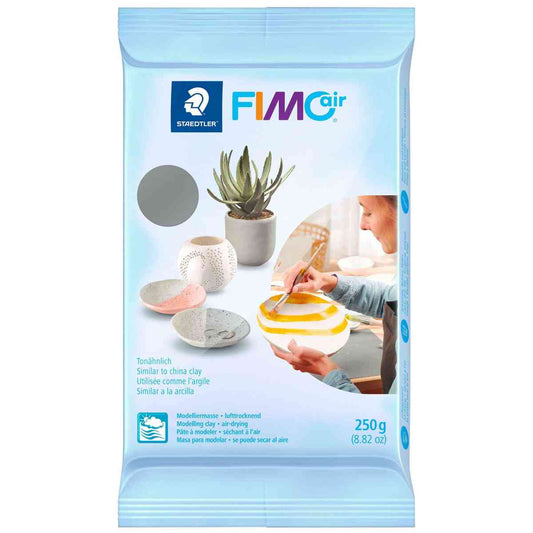 STAEDTLER Modelliermasse lufthärtend FIMOair 8103 grau 250g