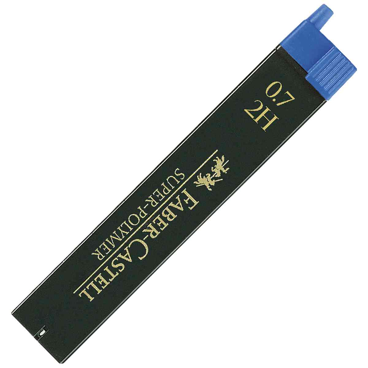 FABER CASTELL Bleistiftmine SUPER-POLYMER 0,7mm 2H 12 Stück