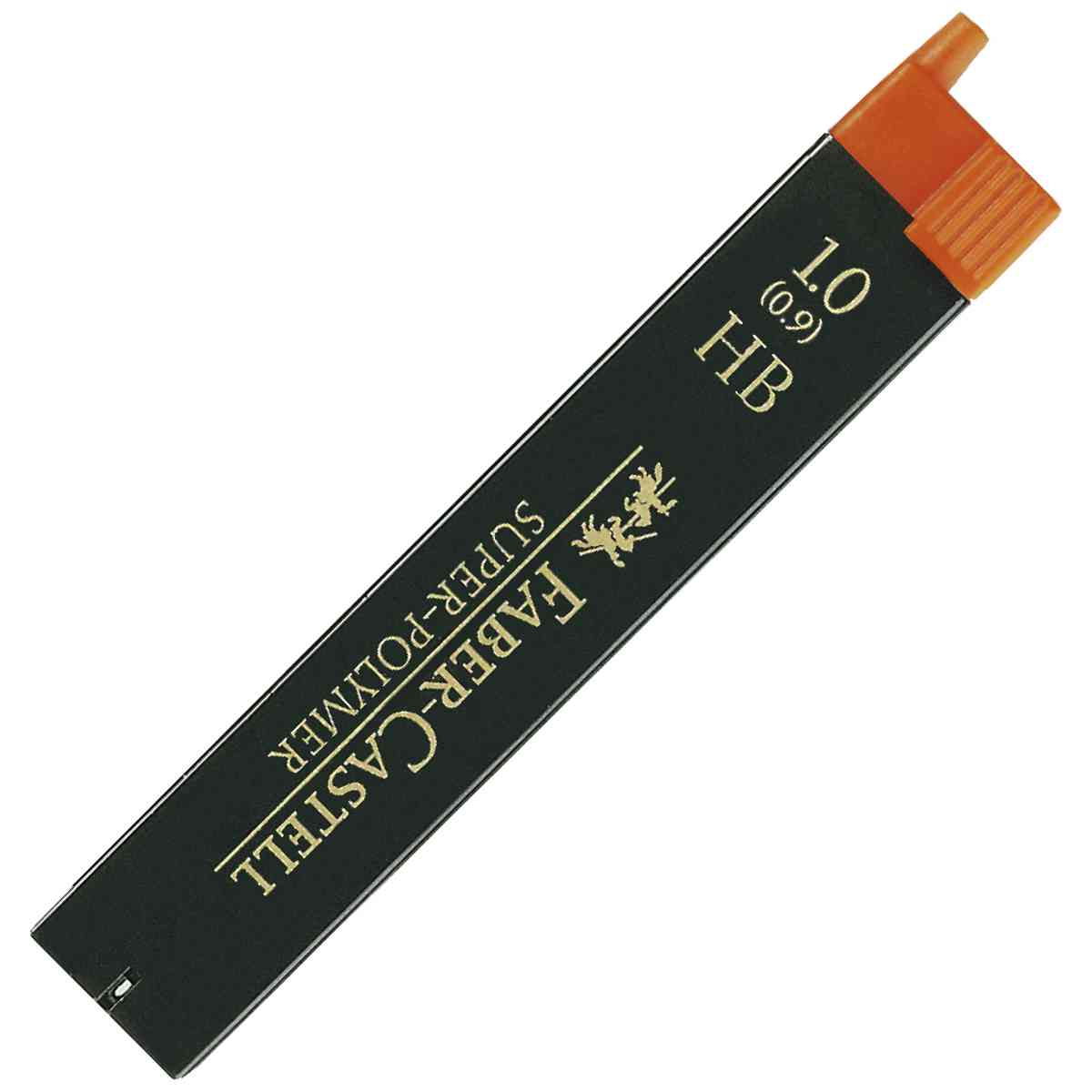 FABER CASTELL Bleistiftmine SUPER-POLYMER 1,0mm HB 12 Stück