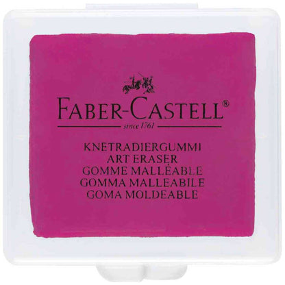 FABER CASTELL Knetradiergummi ART ERASER Trend 3 Stück blau bromeere türkis