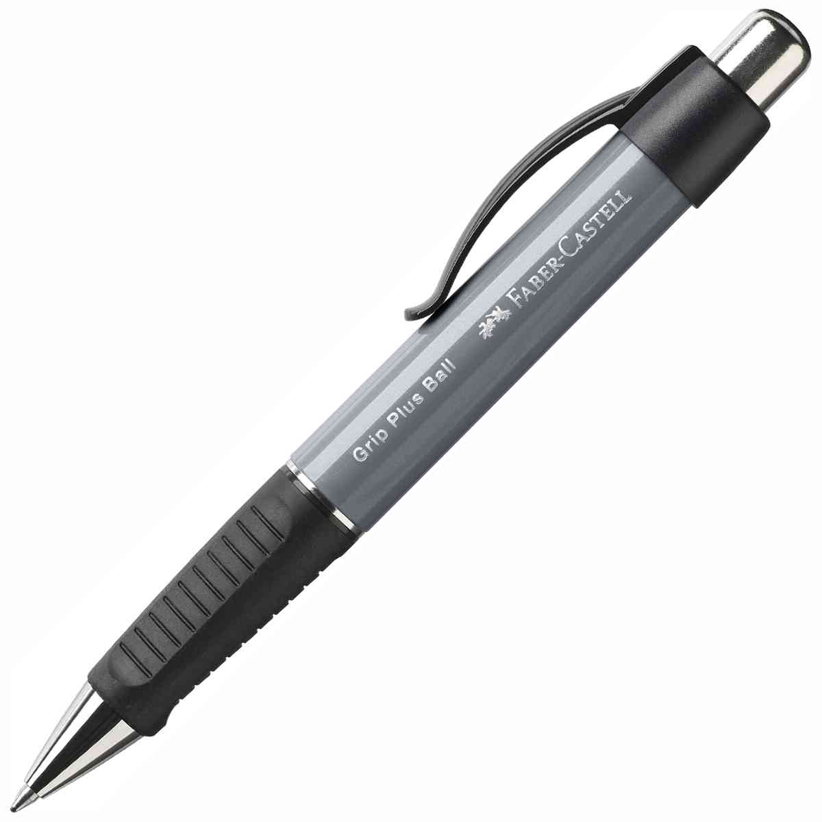 FABER CASTELL Kugelschreiber GRIP PLUS BALL stone grey | grau