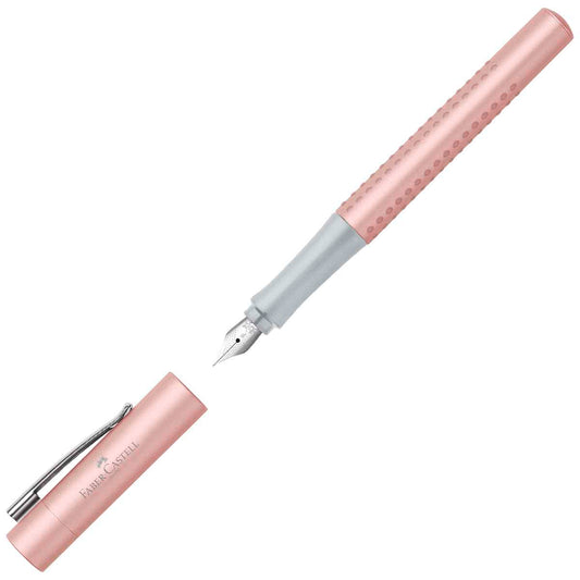 FABER CASTELL Füllhalter Grip Pearl Edition F rose