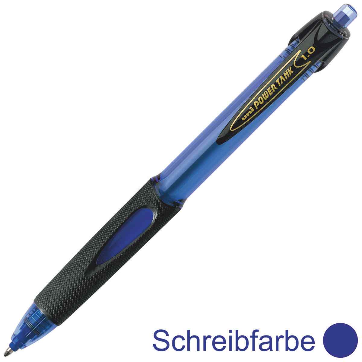 MITSUBISHI Kugelschreiber uni-ball POWERTANK SN-220 1,0mm blau