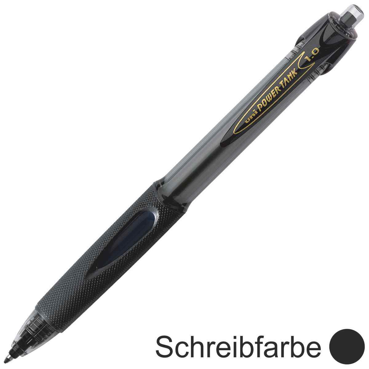 MITSUBISHI Kugelschreiber uni-ball POWERTANK SN-220 1,0mm schwarz