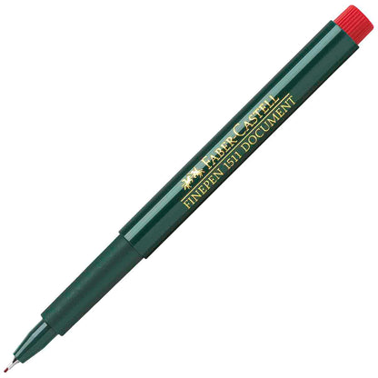 FABER CASTELL Fineliner 1511 FINEPEN 0,4mm rot