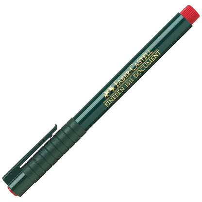 FABER CASTELL Fineliner 1511 FINEPEN 0,4mm rot