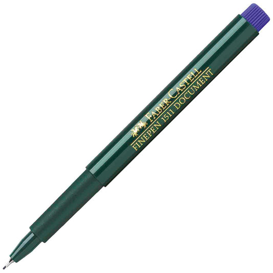 FABER CASTELL Fineliner 1511 FINEPEN 0,4mm blau