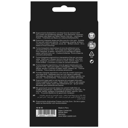 FABER CASTELL Fineliner Grip Finepen 0,4mm 10 Farben