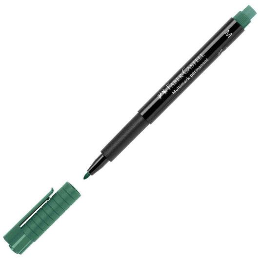 FABER CASTELL Folienstift MULTIMARK 1,0mm permanent M grün