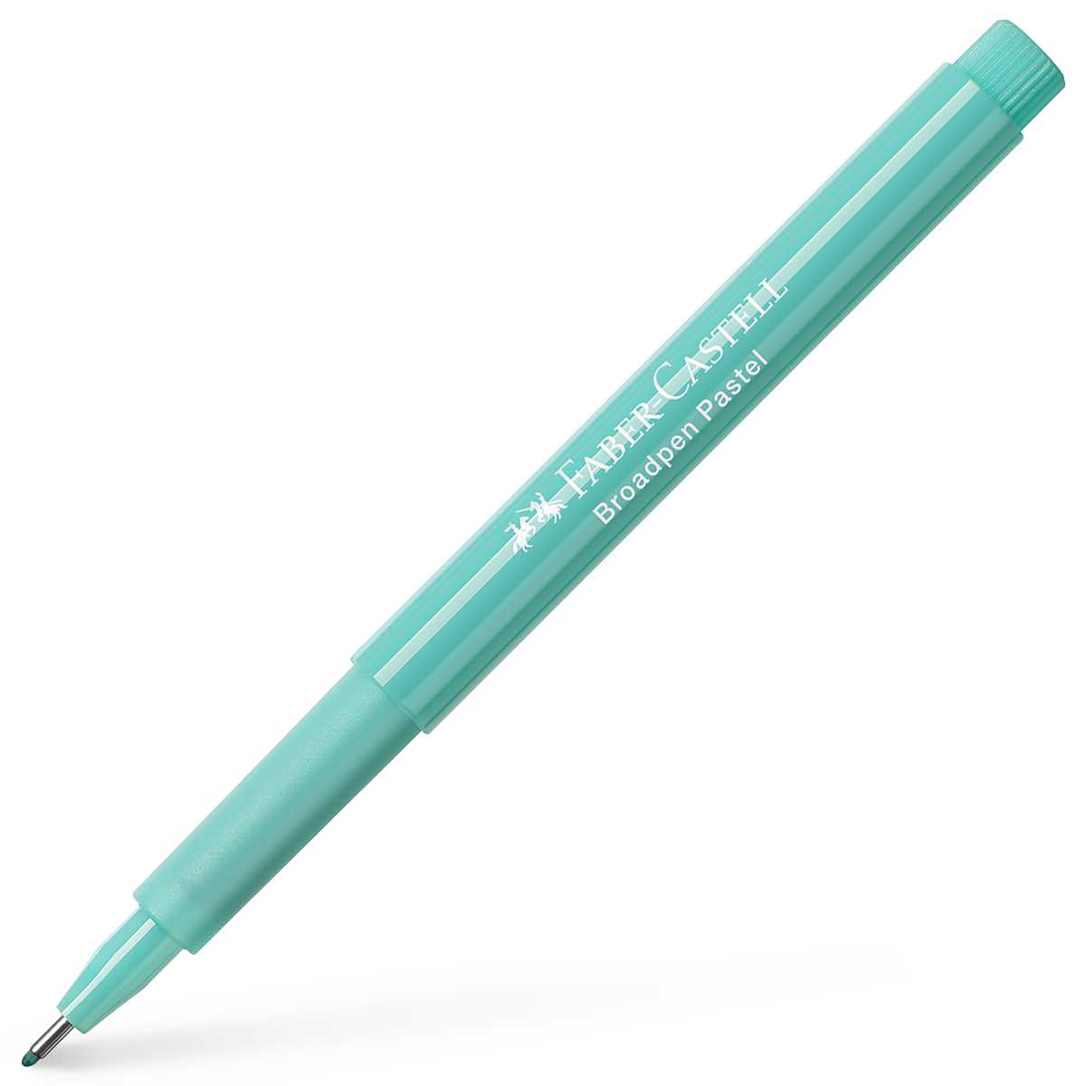 FABER CASTELL Fineliner 1554 BROADPEN 0,8mm pastelltürkis