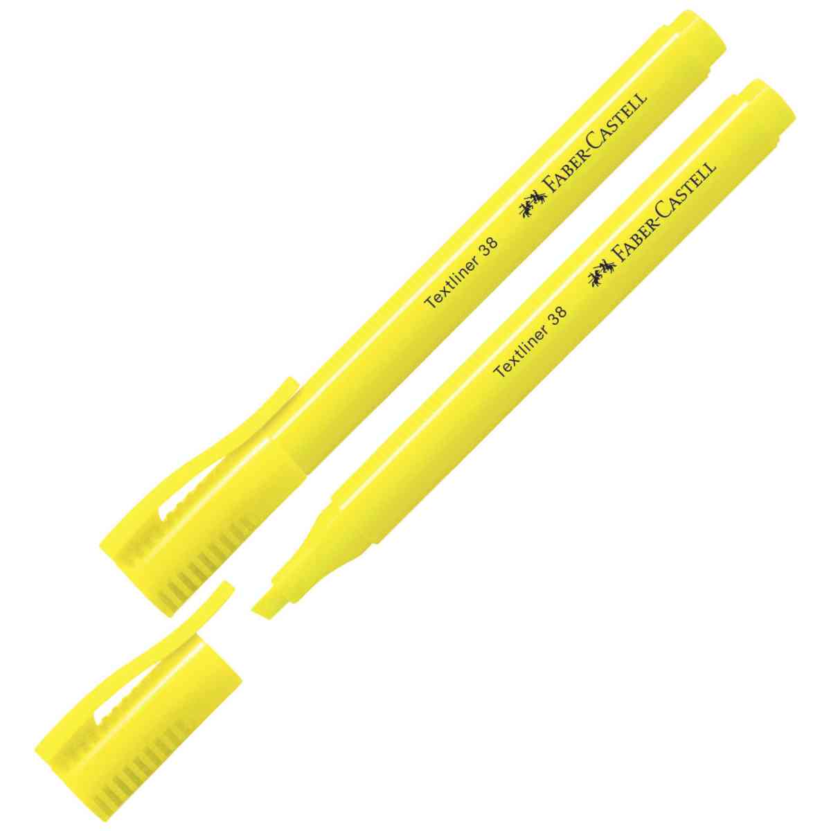FABER CASTELL Textmarker Textliner 1577 1-3,8mm 4 verschiedene Farben im Set