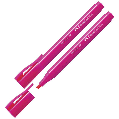 FABER CASTELL Textmarker Textliner 1577 1-3,8mm 4 verschiedene Farben im Set