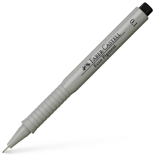 FABER CASTELL Tintenschreiber Ecco Pigment 0,1 mm schwarz