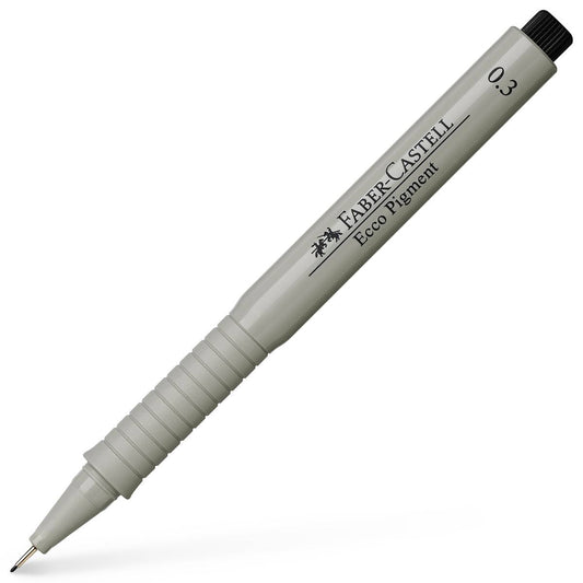 FABER CASTELL Tintenschreiber Ecco Pigment 0,3 mm schwarz