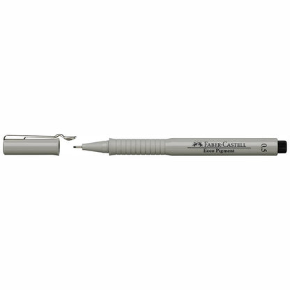 FABER CASTELL Tintenschreiber Ecco Pigment 0,5 mm schwarz