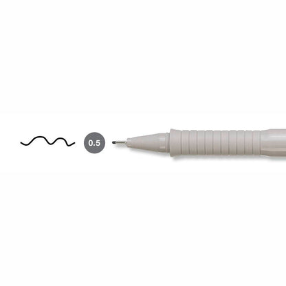 FABER CASTELL Tintenschreiber Ecco Pigment 0,5 mm schwarz