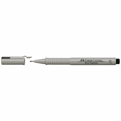FABER CASTELL Tintenschreiber Ecco Pigment 0,7 mm schwarz